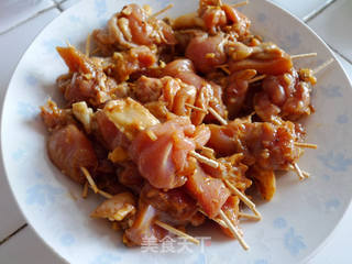 牙签鸡腿肉的做法步骤：11