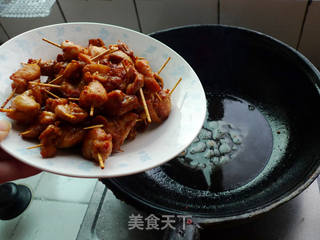 牙签鸡腿肉的做法步骤：13