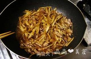 牛蒡牛肉丝的做法步骤:5