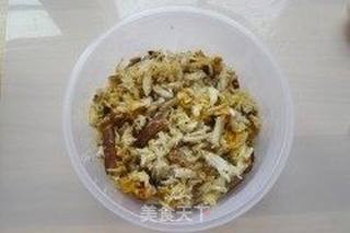 蟹粉豆腐羹的做法步骤:2