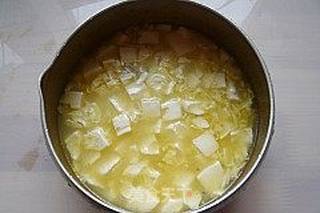 蟹粉豆腐羹的做法步骤:9