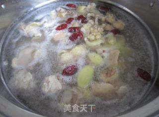 玉米鸡汤的做法步骤:9