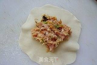蟹粉小笼包的做法步骤:8