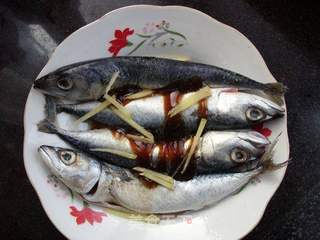 蒸蚝香青占鱼的做法步骤：4