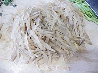 沂蒙炒三丝的做法步骤:2