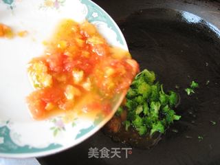 番茄酿肉的做法步骤：6