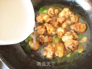 栗子鸡块的做法步骤:7