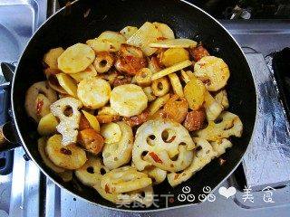 家庭版麻辣香锅的做法步骤:7