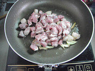 大葱五花肉的做法步骤:6