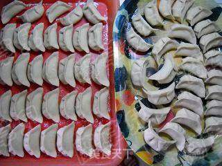 蛇豆香菇肉饺的做法步骤:8