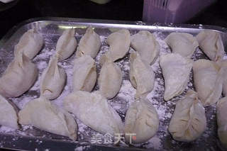胡萝卜肉馅蒸饺的做法步骤:10