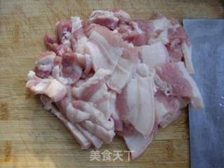 杂菜炒肉的做法步骤：4