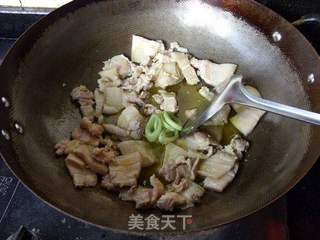 杂菜炒肉的做法步骤:7