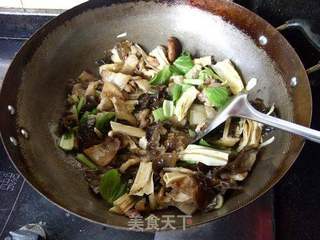 杂菜炒肉的做法步骤:11