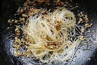 豆豉蟹肉烧粉丝的做法步骤:9