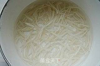 蟹拌鸡腿菇的做法步骤:6