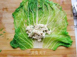白菜豆腐包的做法步骤:6
