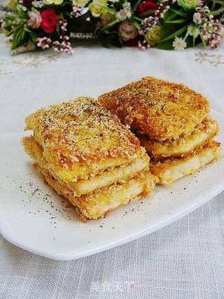 香脆豆腐排的做法步骤:6