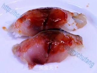 日式无腥味の鲭鱼寿司(附加日本正宗照烧酱,青酱,自制醋饭做法)的做法步骤:22