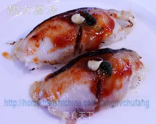 日式无腥味の鲭鱼寿司(附加日本正宗照烧酱,青酱,自制醋饭做法)的做法步骤:26