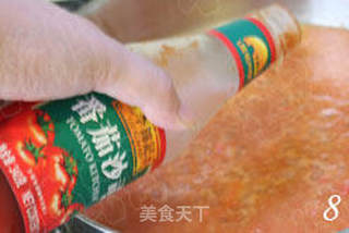 给孩子做饭要懂得投其所好 番茄鳕鱼浓汤的做法步骤：8