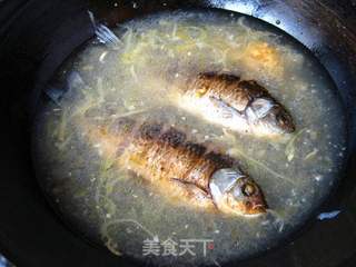 鲫鱼豆腐汤的做法步骤:6