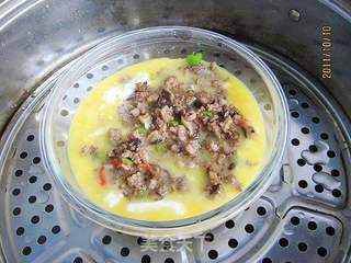 鸡蛋蒸豆腐的做法步骤:10