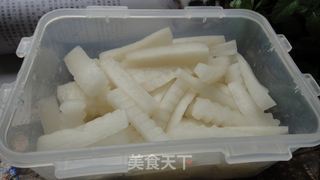 配粥小菜------泡椒白萝卜的做法步骤：7