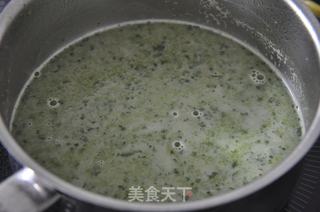 清爽的薄荷豌豆奶油汤的做法步骤：7