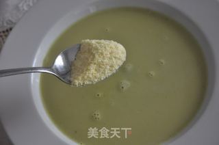 清爽的薄荷豌豆奶油汤的做法步骤：10