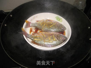 清蒸黄鳍鲷鱼(懒人版)的做法步骤:3