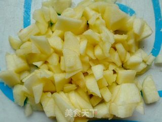 果香嫩滑----苹果奶油布丁的做法步骤：5