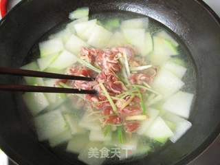 羊肉冬瓜汤的做法步骤:5