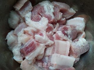 萝卜烧肉的做法步骤:3