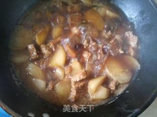 萝卜烧肉的做法步骤:9