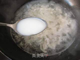 蛋蓉鲜鱼羮的做法步骤:11