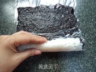 【千岛酱芝麻寿司】的做法步骤:16