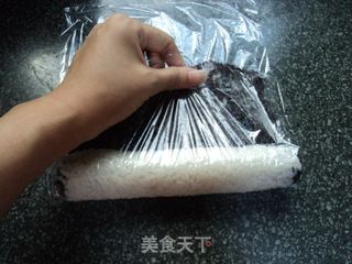 【千岛酱芝麻寿司】的做法步骤:17