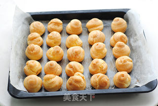 【奶油泡芙】的做法步骤:10