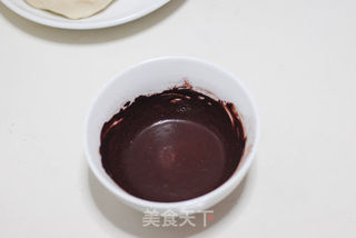 可可蜜豆双色土司(汤种)的做法步骤:6