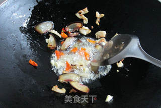 腊肉炒瓢儿白的做法步骤:4