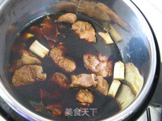 用电压力锅做简单美味——【酱牛肉】的做法步骤:7