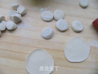 韭菜火腿蛋饺的做法步骤：12