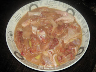 冬菇蒸滑鸡的做法步骤:4