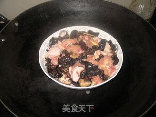 冬菇蒸滑鸡的做法步骤:6