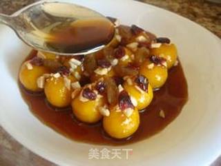 美味小吃—南瓜糖不甩的做法步骤：12