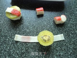 【猕猴桃海苔寿司】的做法步骤:12