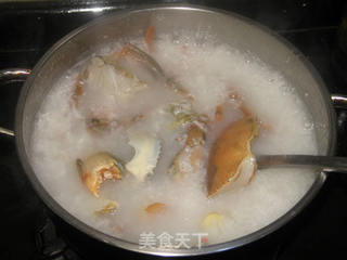 水蟹粥的做法步骤:5