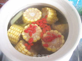 骨头玉米汤的做法步骤:6