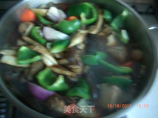 蚝油酱茄子的做法步骤：7